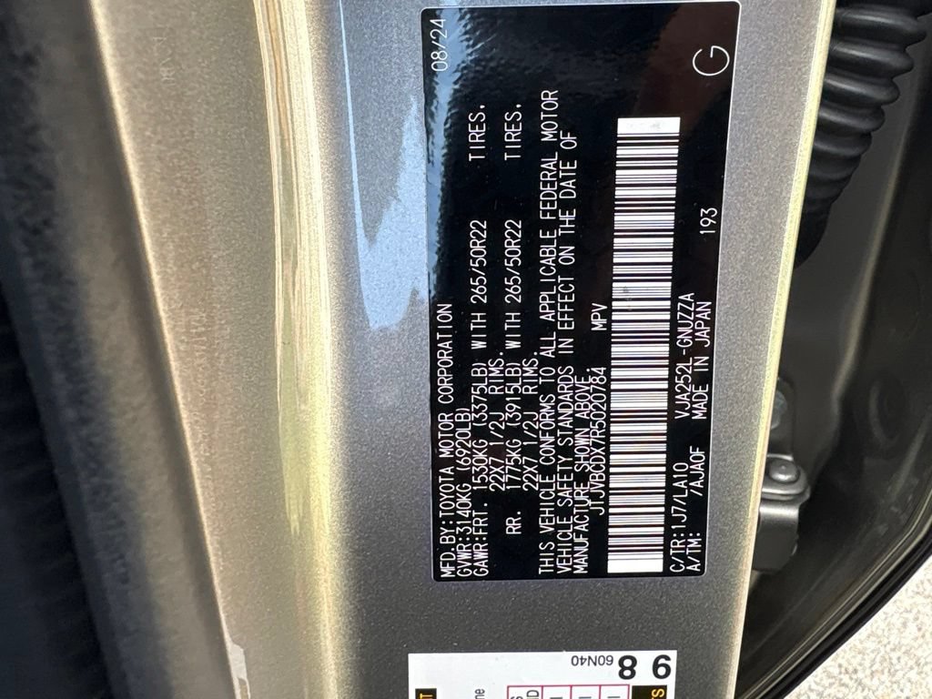 Certified 2024 Lexus GX 550 w/ Accessory Package (Z1) AWD/4WD image 22