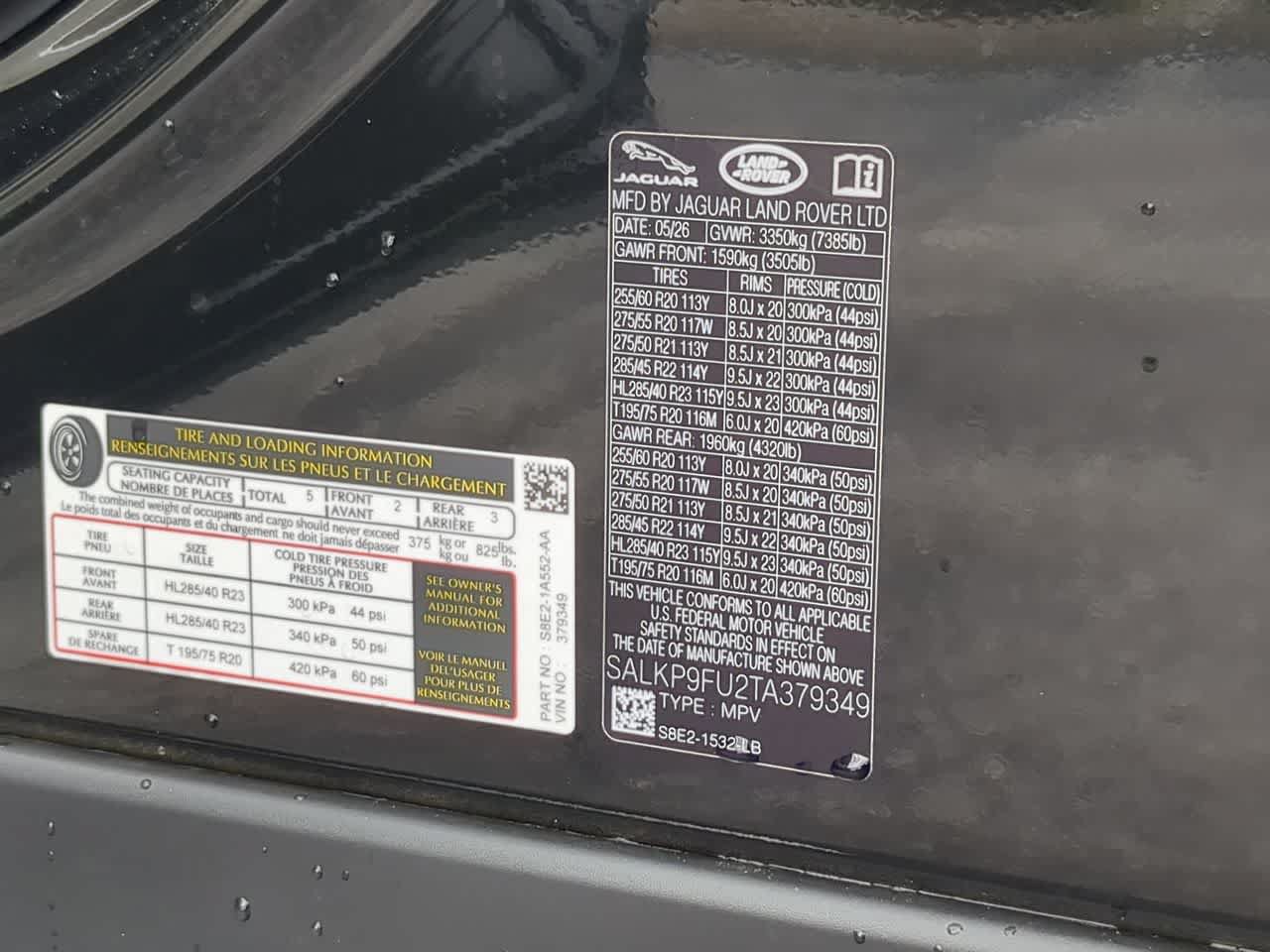 New 2026 Land Rover Range Rover SE AWD/4WD image 37