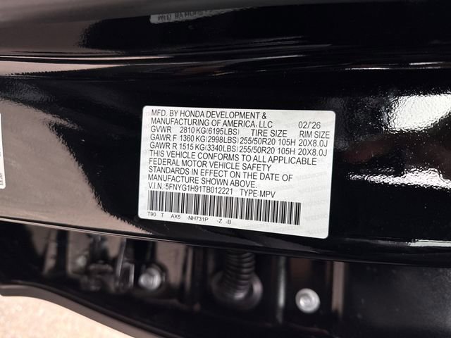 New 2026 Honda Pilot Black Edition image 17