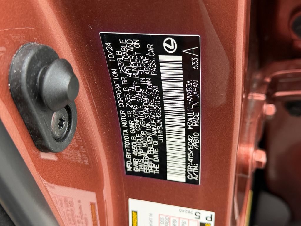 Certified 2025 Lexus UX 300h FWD w/ Cold Area Package image 28