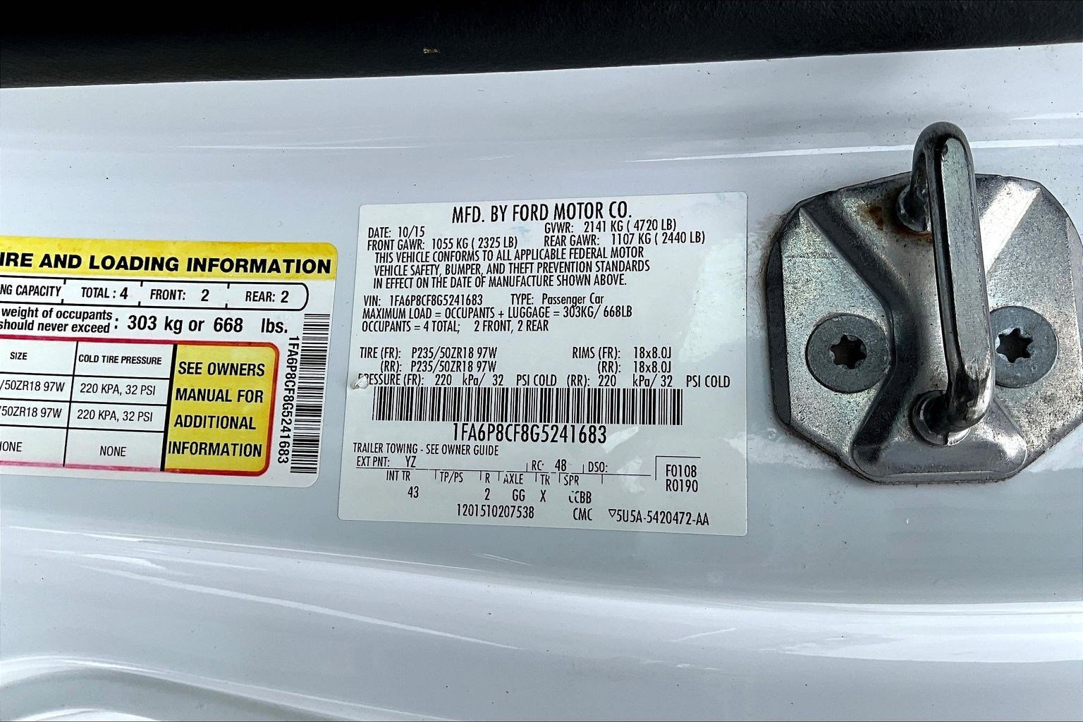 Used 2016 Ford Mustang GT Premium w/ Enhanced Security Package image 19