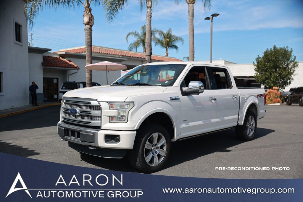 Used 2016 Ford F150 Platinum w/ Equipment Group 701A Luxury image 1