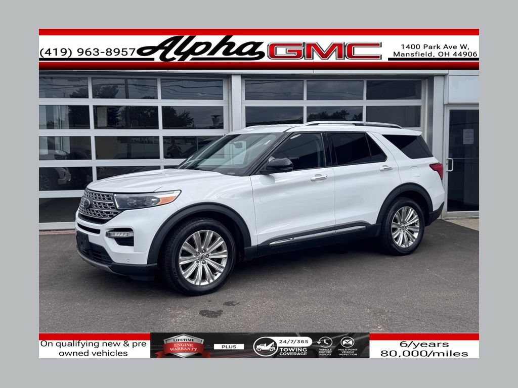 Used 2021 Ford Explorer Limited w/ Hybrid Equipment Group 310A RWD image 1