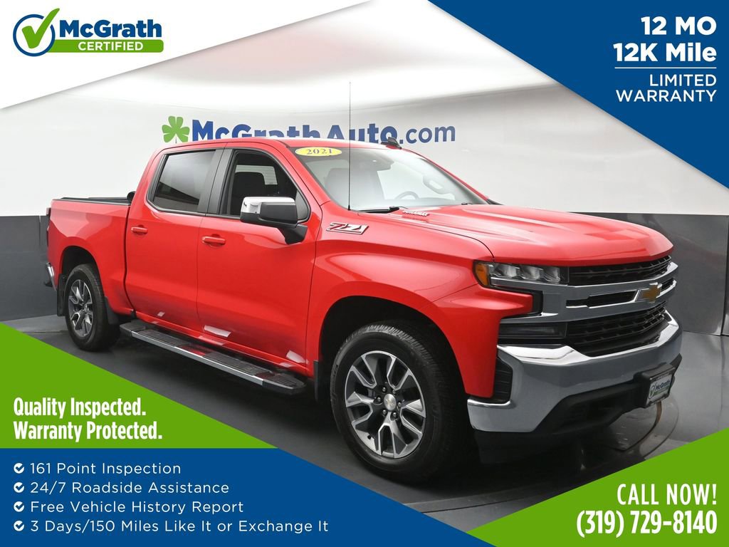 Used 2021 Chevrolet Silverado 1500 LT