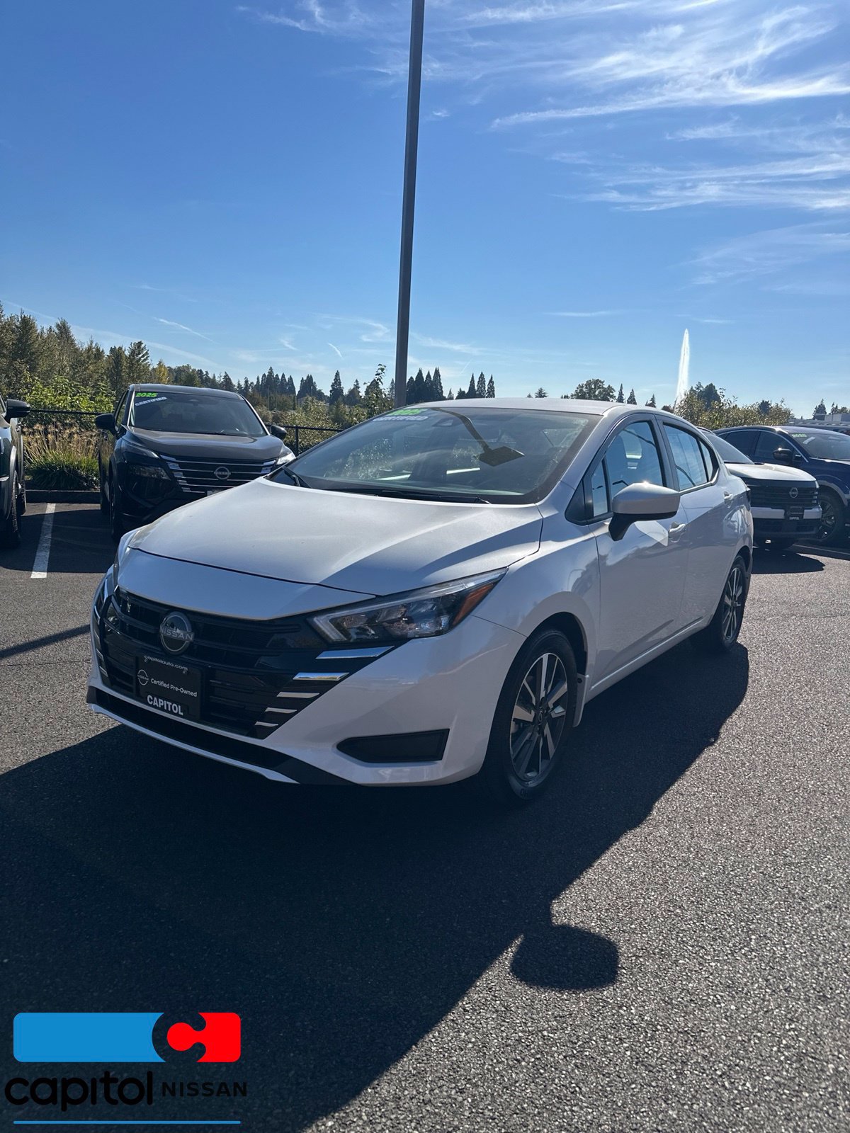 Certified 2025 Nissan Versa SV w/ Trunk Package