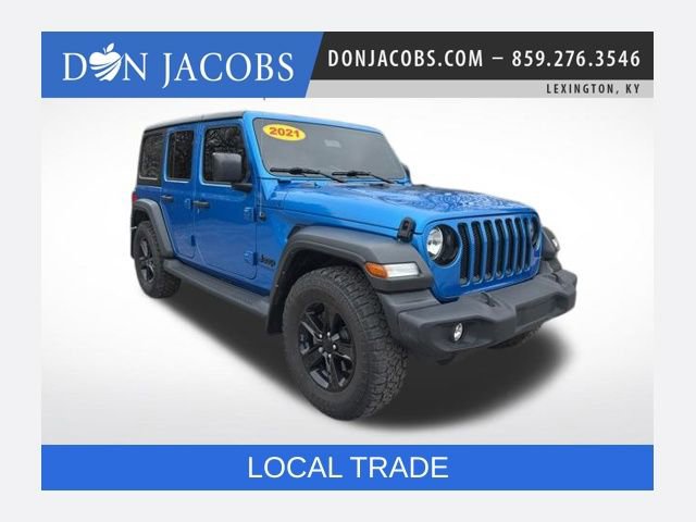 Used 2021 Jeep Wrangler Unlimited Sport image 1