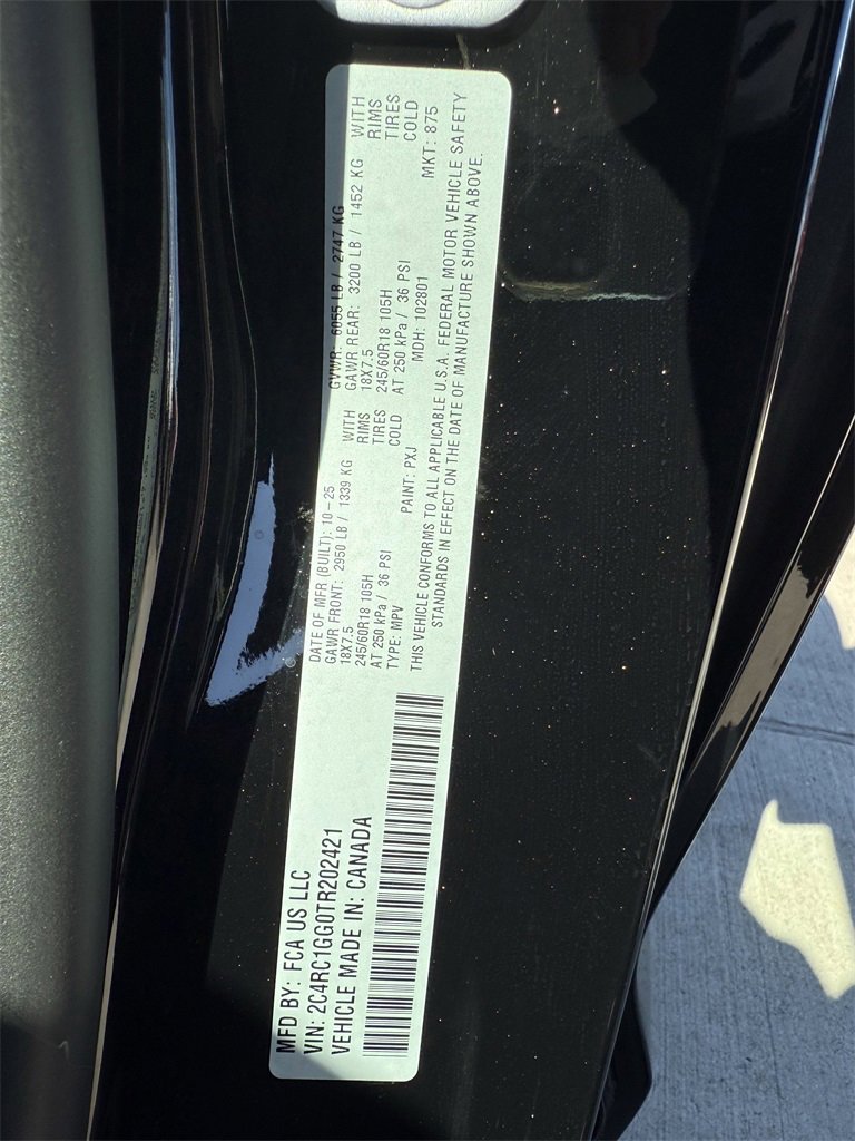 New 2026 Chrysler Pacifica Limited image 28