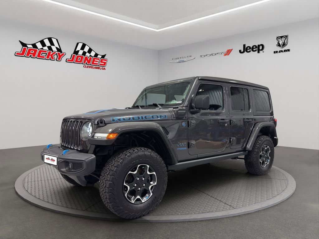Used 2021 Jeep Wrangler Unlimited Rubicon 4xe w/ Cold Weather Group image 1