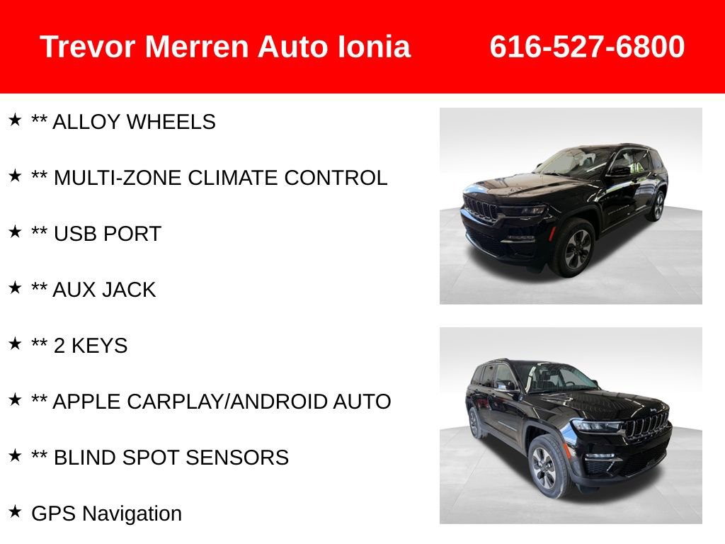 Used 2022 Jeep Grand Cherokee Limited 4xe AWD/4WD image 19