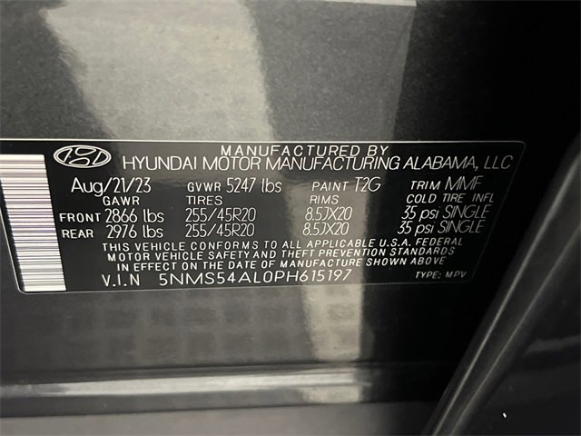 Used 2023 Hyundai Santa Fe Calligraphy image 31