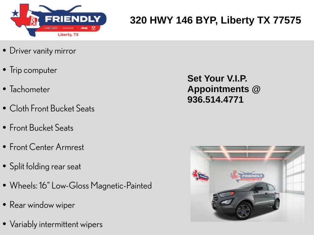 Used 2021 Ford EcoSport S image 25