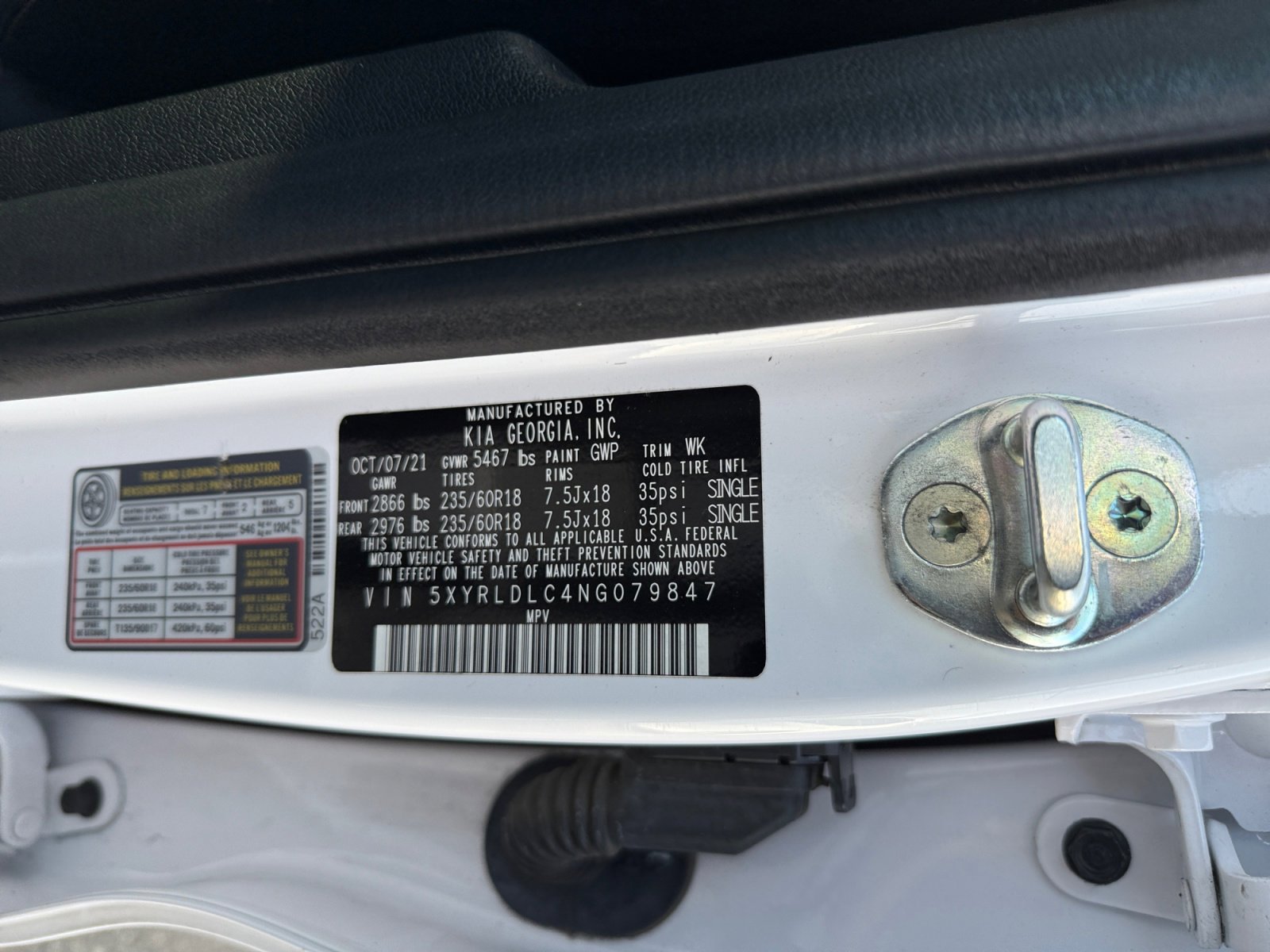 Used 2022 Kia Sorento S w/ Panoramic Sunroof Package image 23