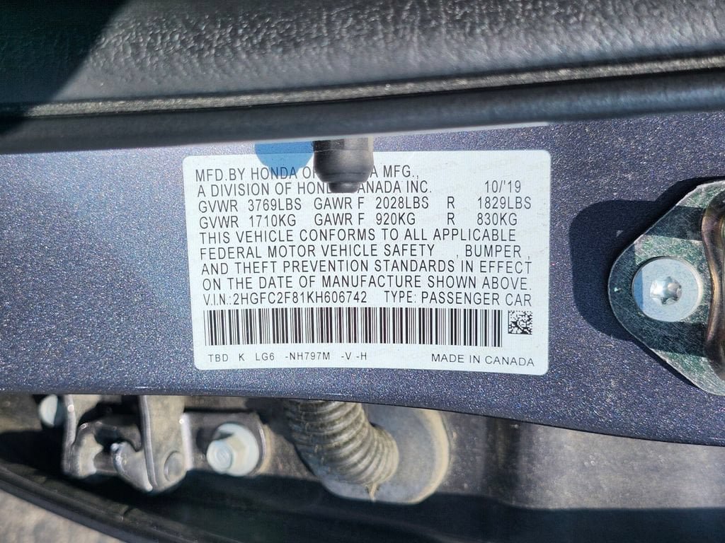 Used 2019 Honda Civic Sport image 29