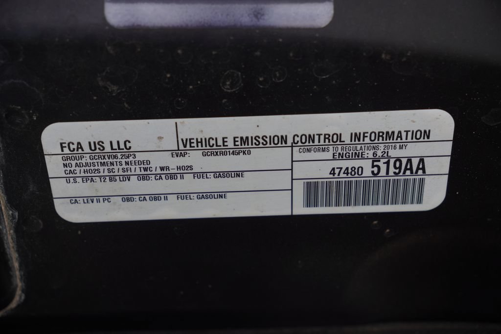 Used 2016 Dodge Challenger SRT Hellcat RWD image 7
