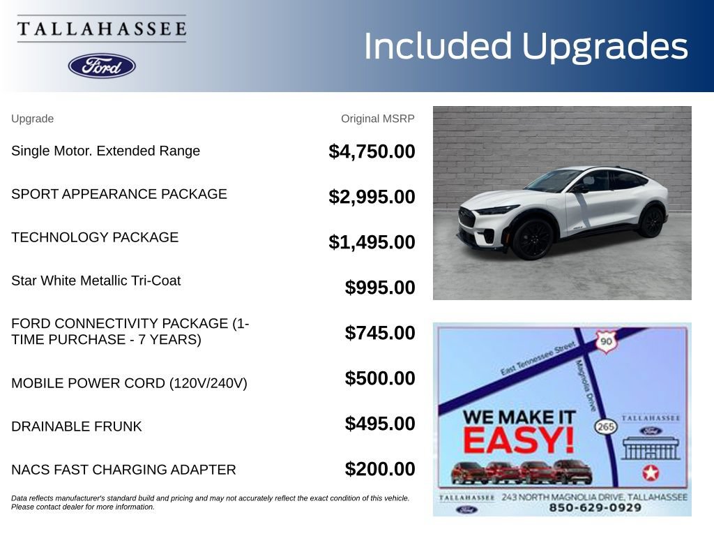 New 2026 Ford Mustang Mach-E Premium w/ Sport Appearance Package RWD image 3