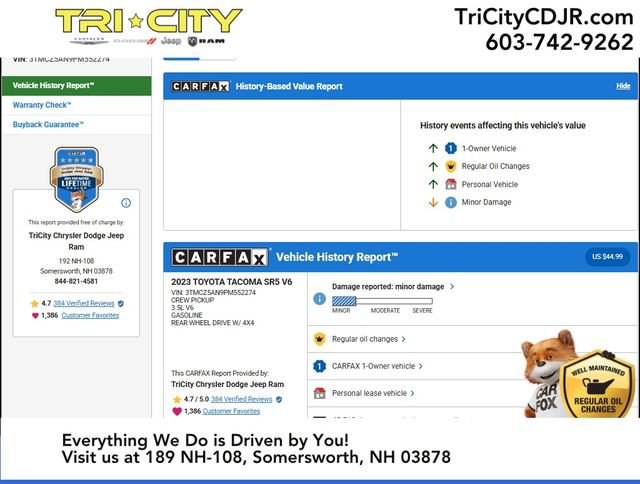 Used 2023 Toyota Tacoma SR5 image 14