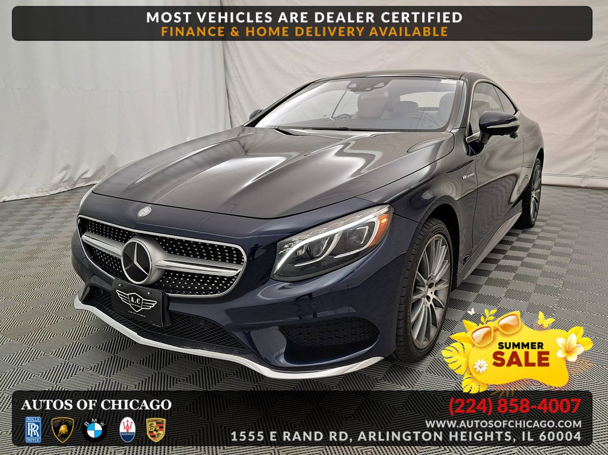 Used 2015 Mercedes-Benz S 550 4MATIC Coupe