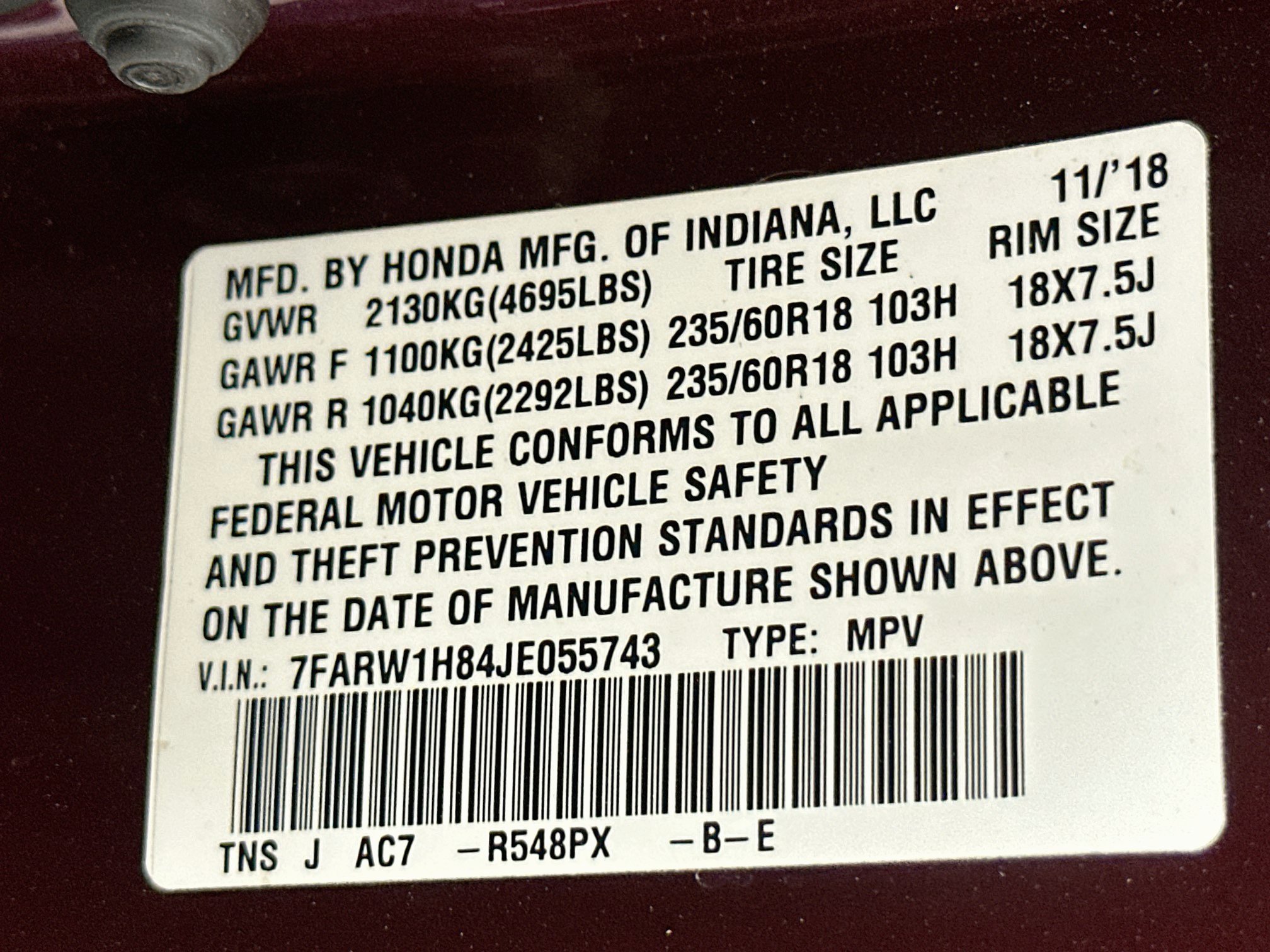 Used 2018 Honda CR-V EX-L image 12