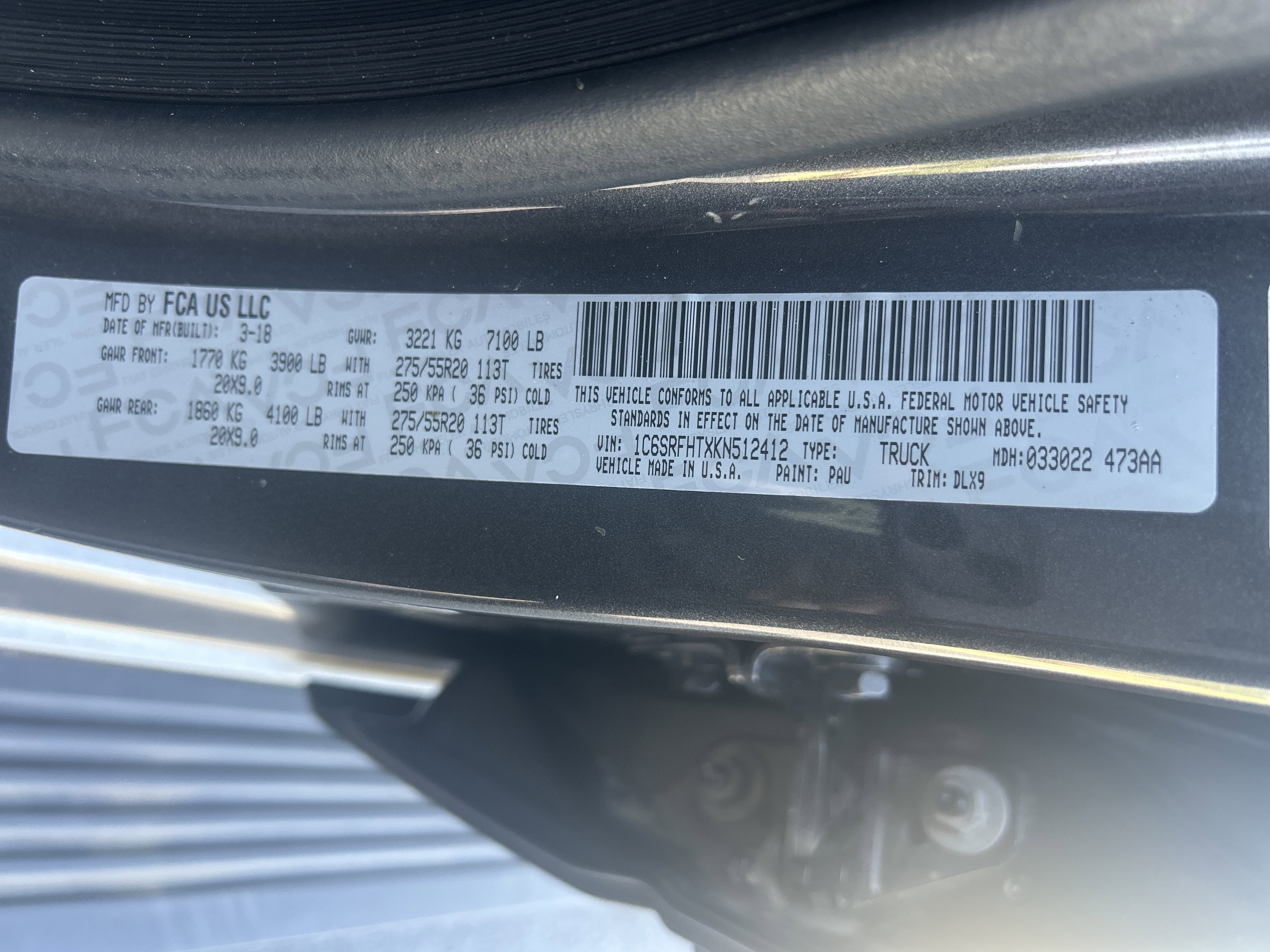 Used 2019 RAM 1500 Limited AWD/4WD image 36