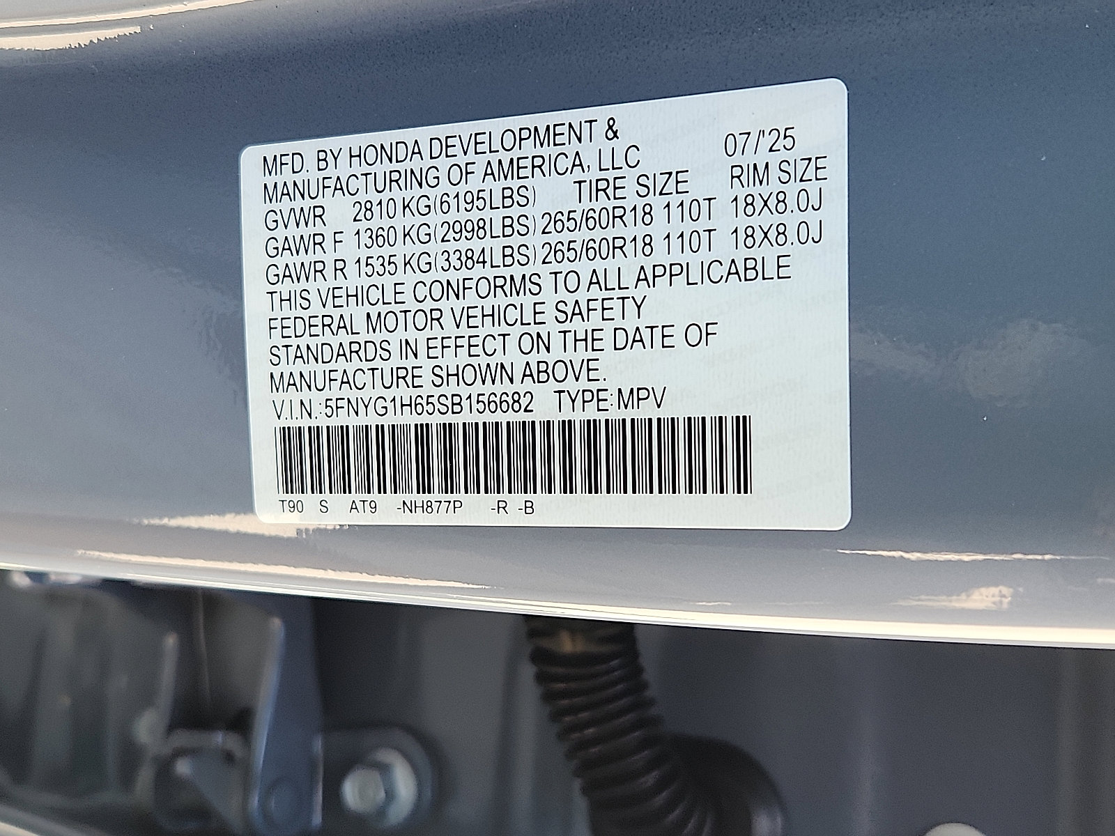 New 2025 Honda Pilot TrailSport image 17