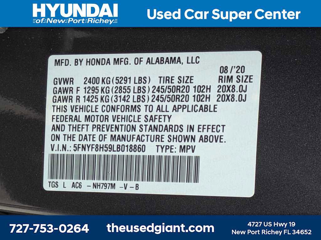 Used 2020 Honda Passport EX-L image 43