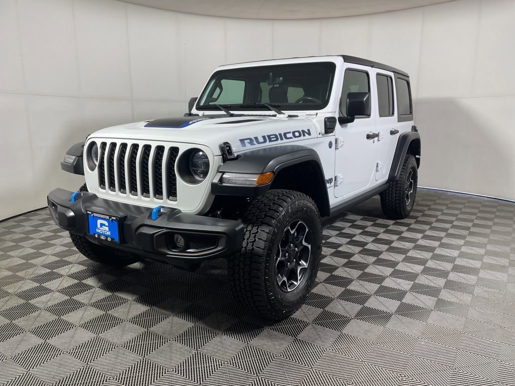 Used 2023 Jeep Wrangler Unlimited Rubicon 4xe w/ Cold Weather Group AWD/4WD image 4