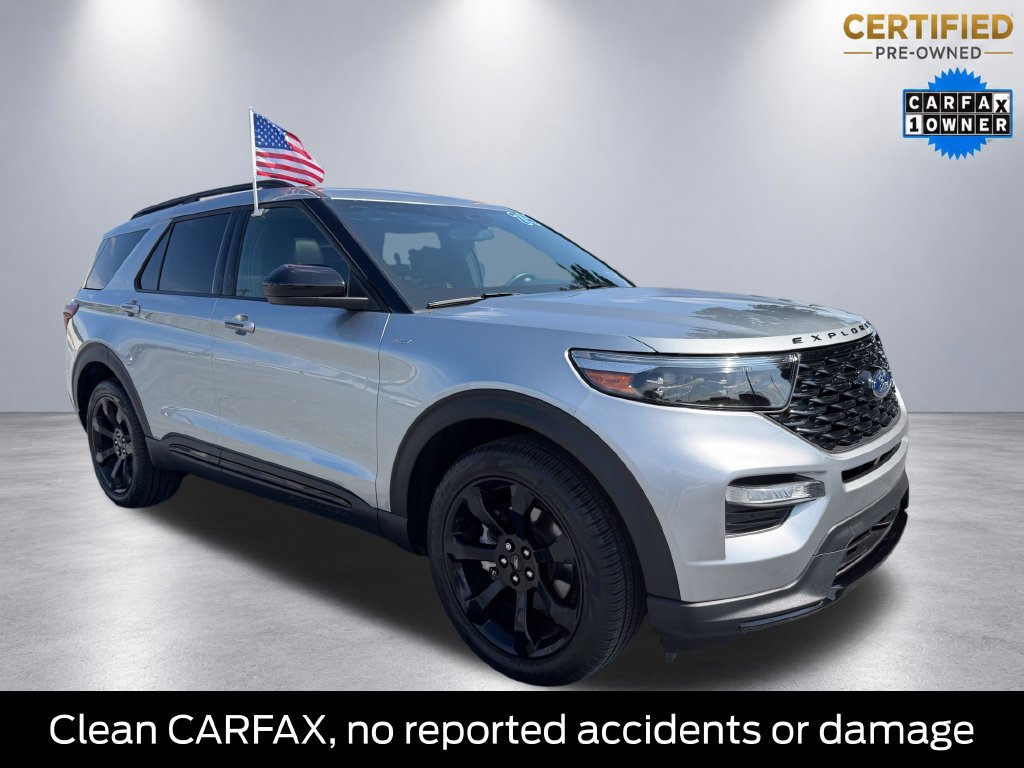 Certified 2024 Ford Explorer ST-Line w/ Class IV Trailer Tow Package