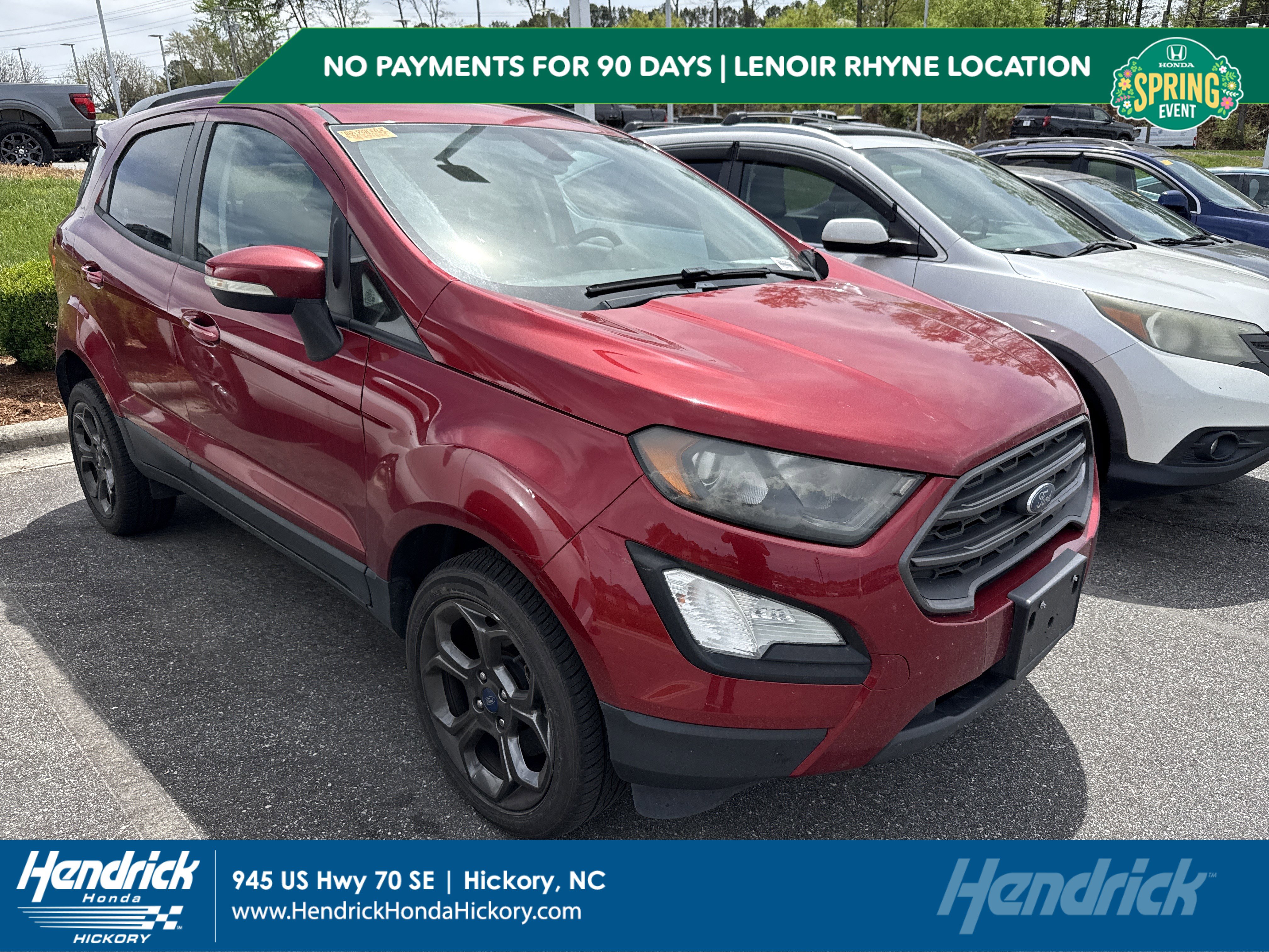 Used 2018 Ford EcoSport SES