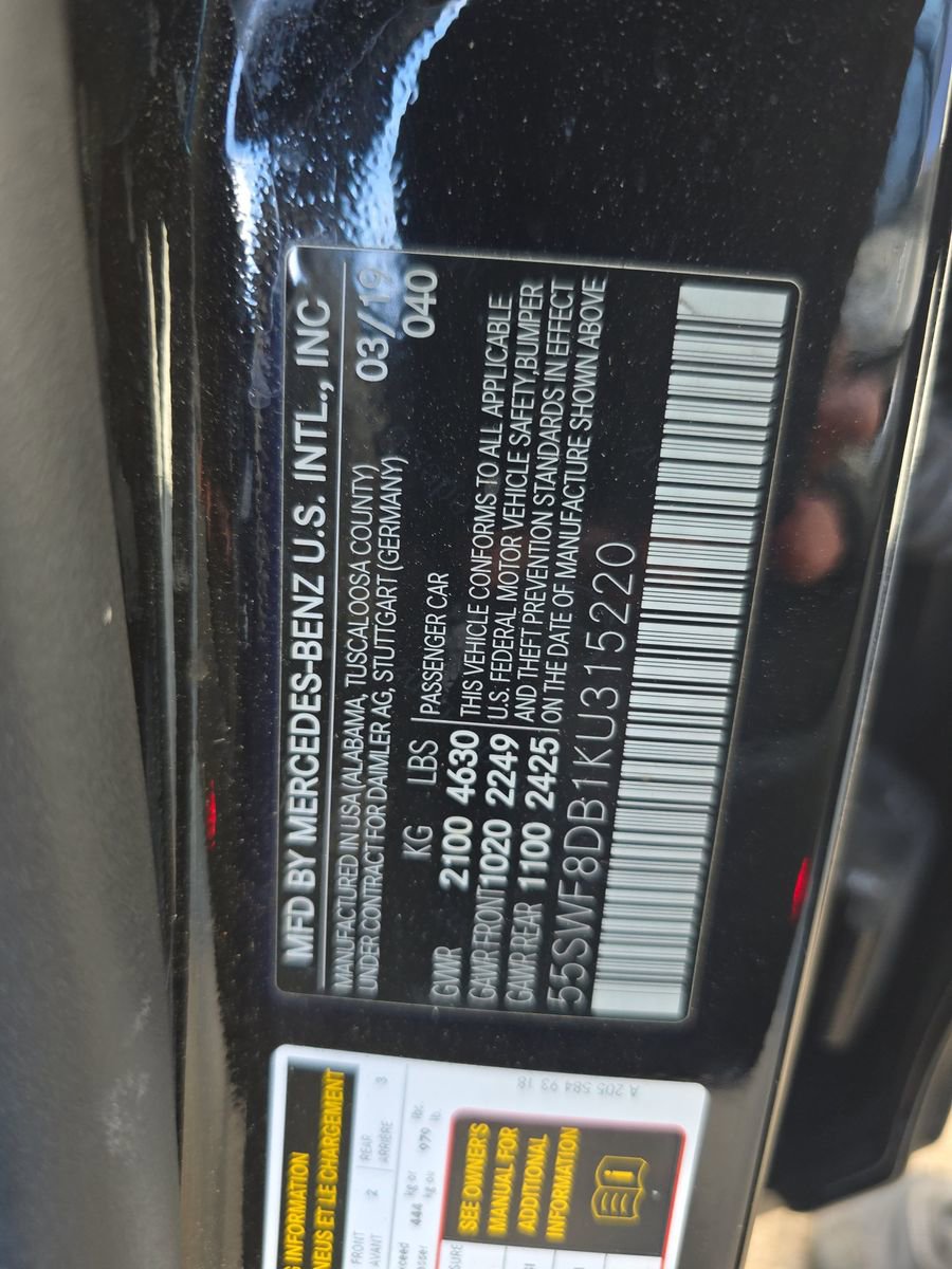 Used 2019 Mercedes-Benz C 300 Sedan w/ Premium Package image 14