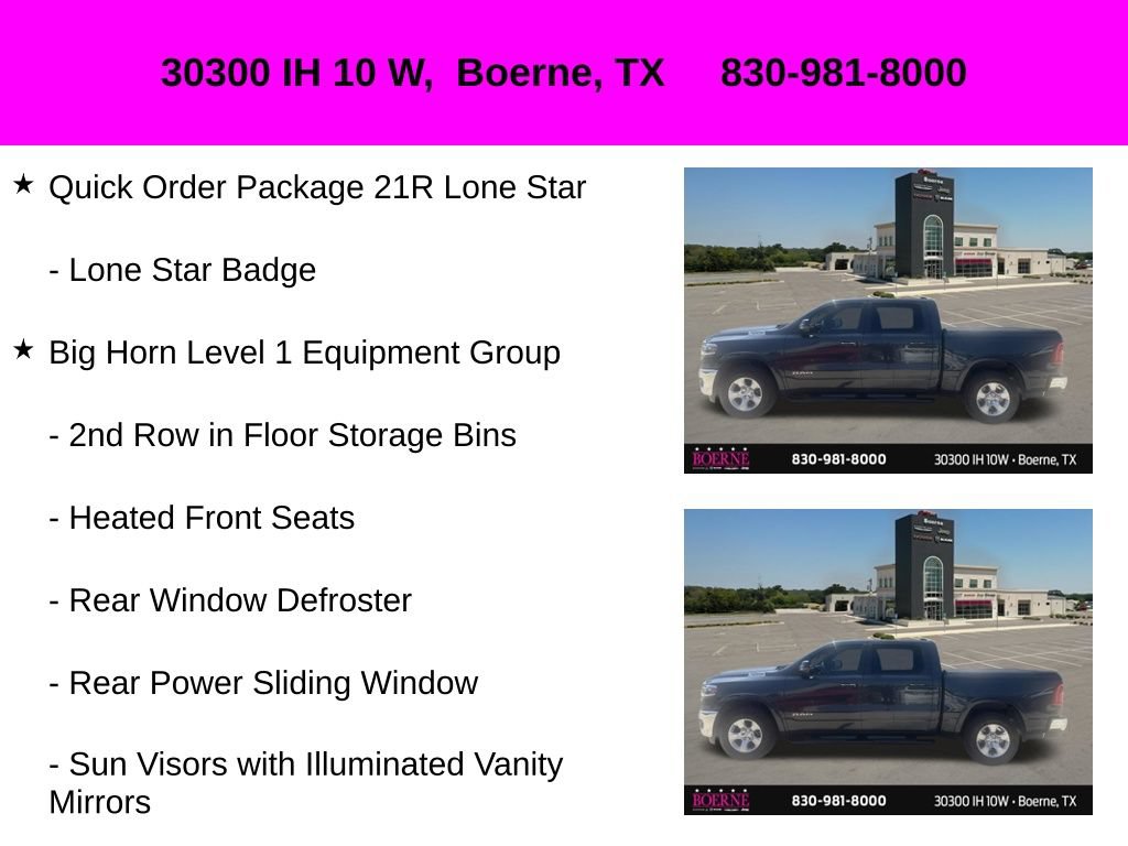 Used 2026 RAM 1500 Lone Star RWD image 10