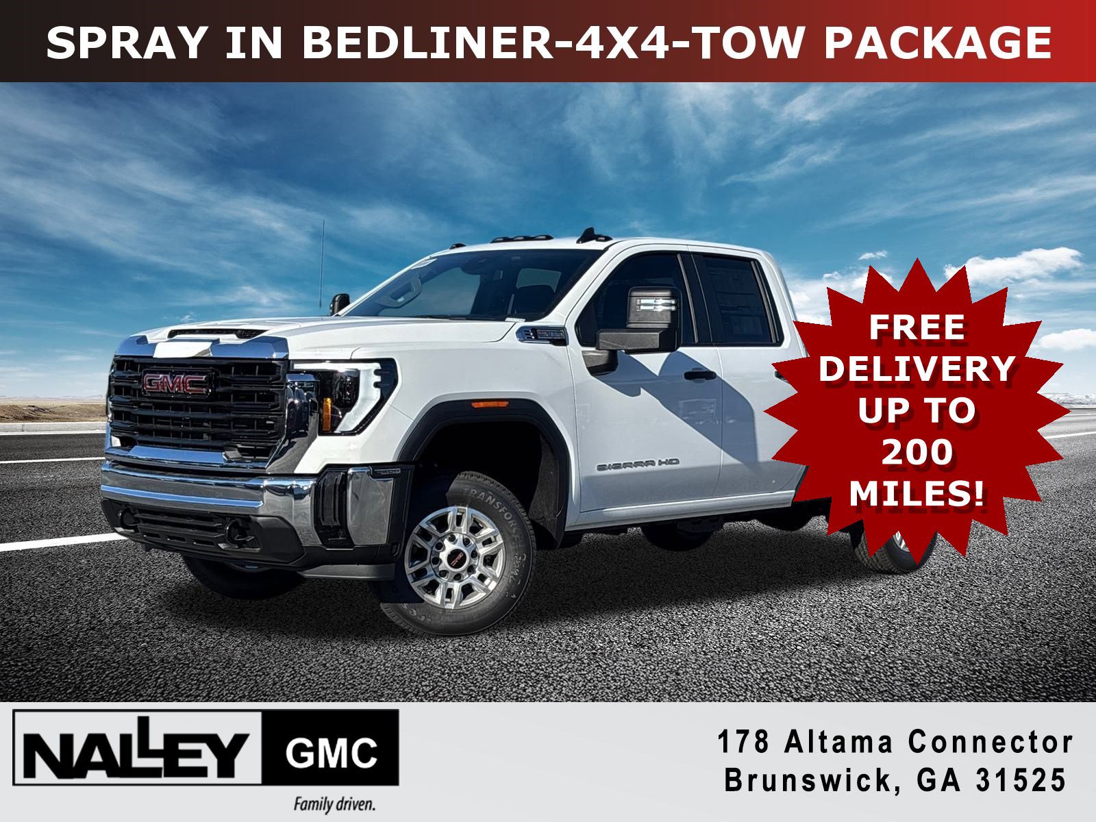 New 2026 GMC Sierra 2500 Pro w/ Convenience Package AWD/4WD image 1