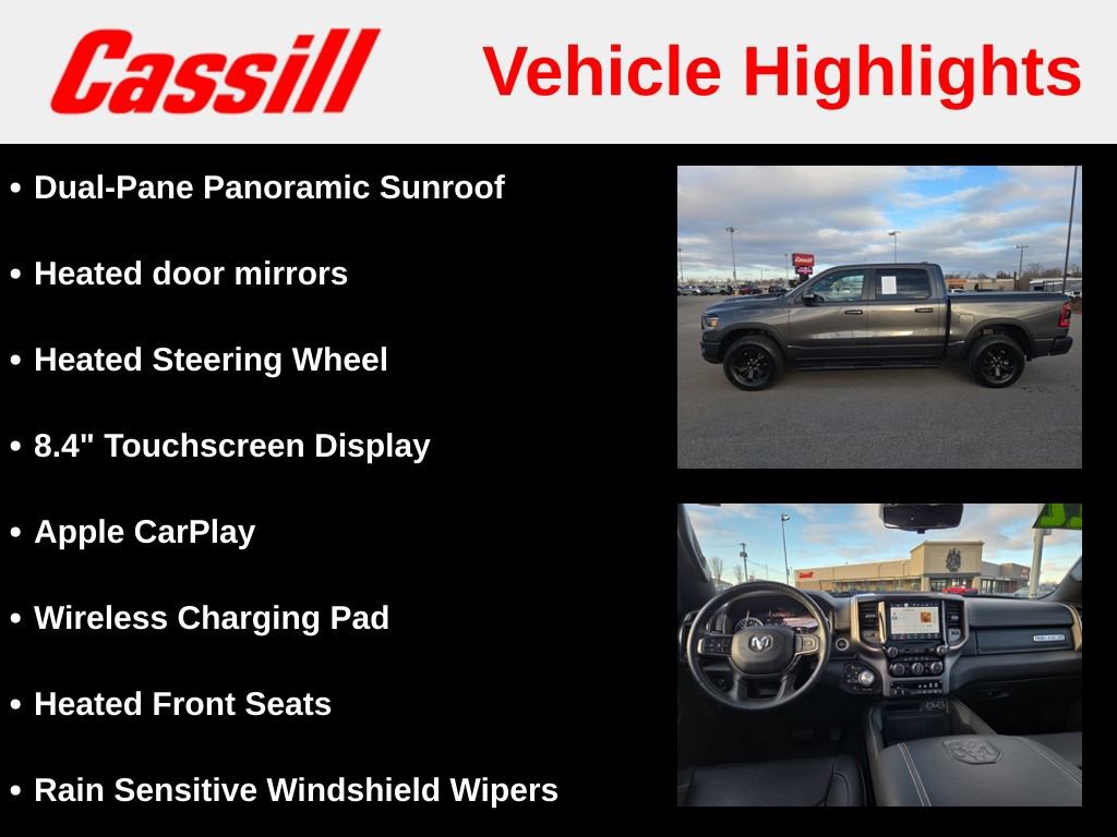 Used 2022 RAM 1500 Rebel w/ Rebel Level 2 Equipment Group image 14