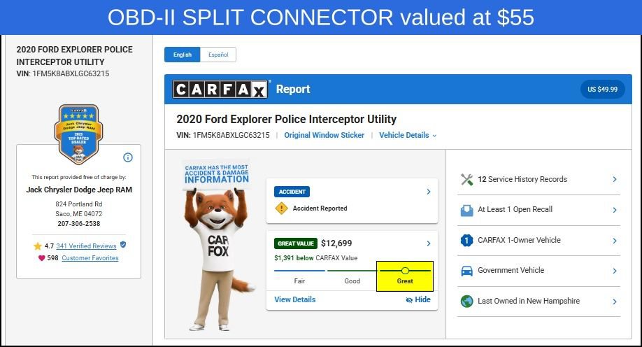 Used 2020 Ford Explorer 4WD Police Interceptor image 13