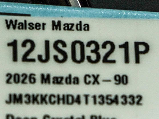 Certified 2026 MAZDA CX-90 3.3 Turbo w/ Premium Sport Pkg AWD/4WD image 28