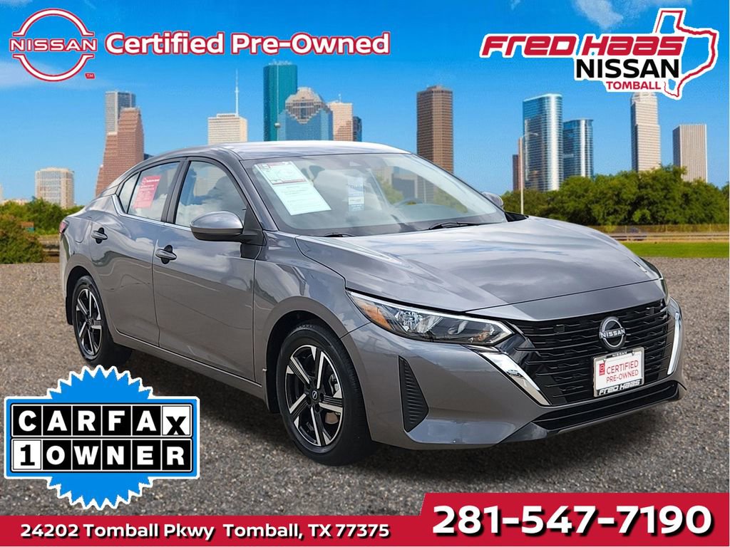 Certified 2025 Nissan Sentra SV w/ Trunk Package image 1