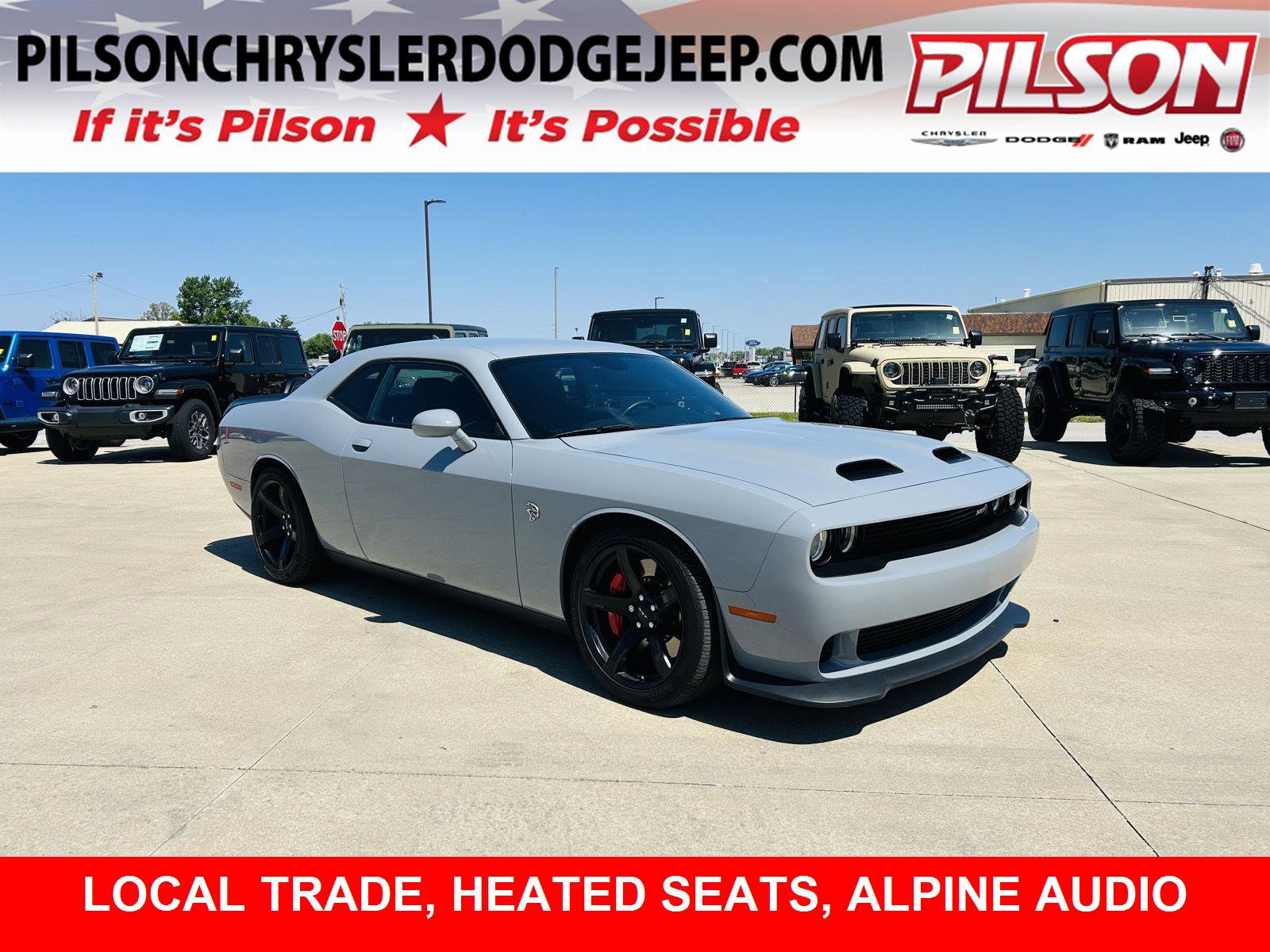 Used 2021 Dodge Challenger SRT Hellcat RWD image 1