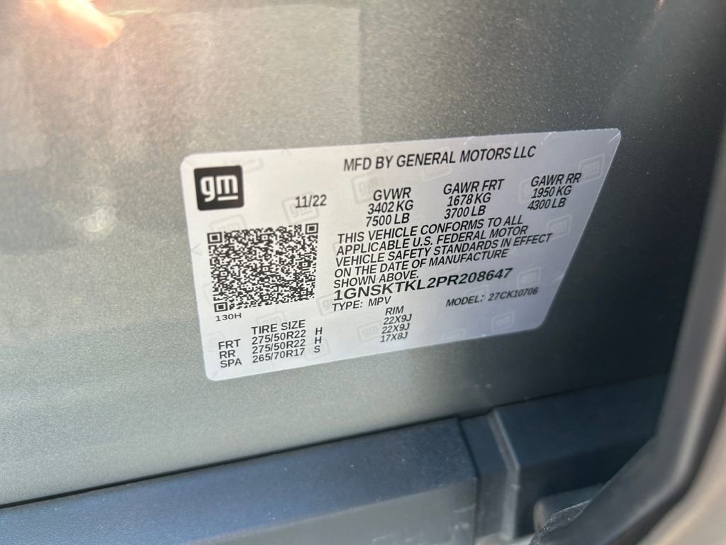 Used 2023 Chevrolet Tahoe High Country w/ Premium Package 2 AWD/4WD image 34