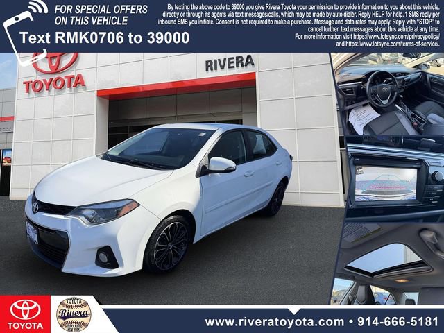 Used 2016 Toyota Corolla S w/ Body Protection Package #1