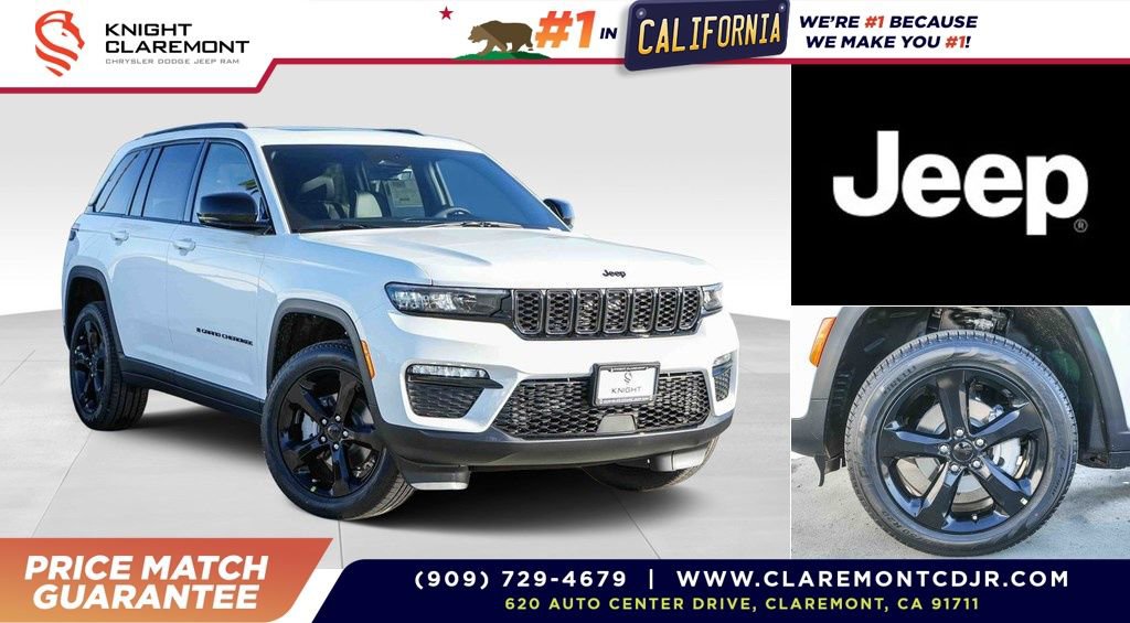 New 2025 Jeep Grand Cherokee Limited w/ Black Appearance Package