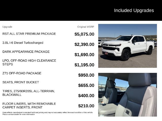 Used 2025 Chevrolet Silverado 1500 RST w/ RST All Star Premium Package AWD/4WD image 5