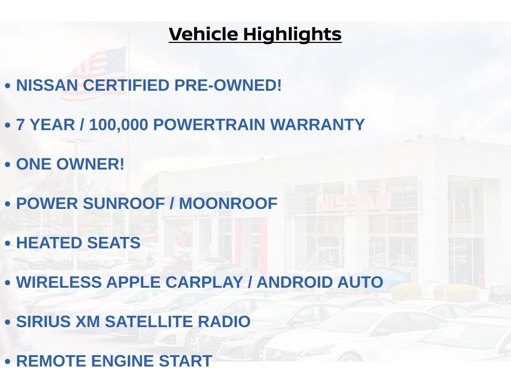 Certified 2025 Nissan Altima 2.5 SV w/ SV Premium Package FWD image 11