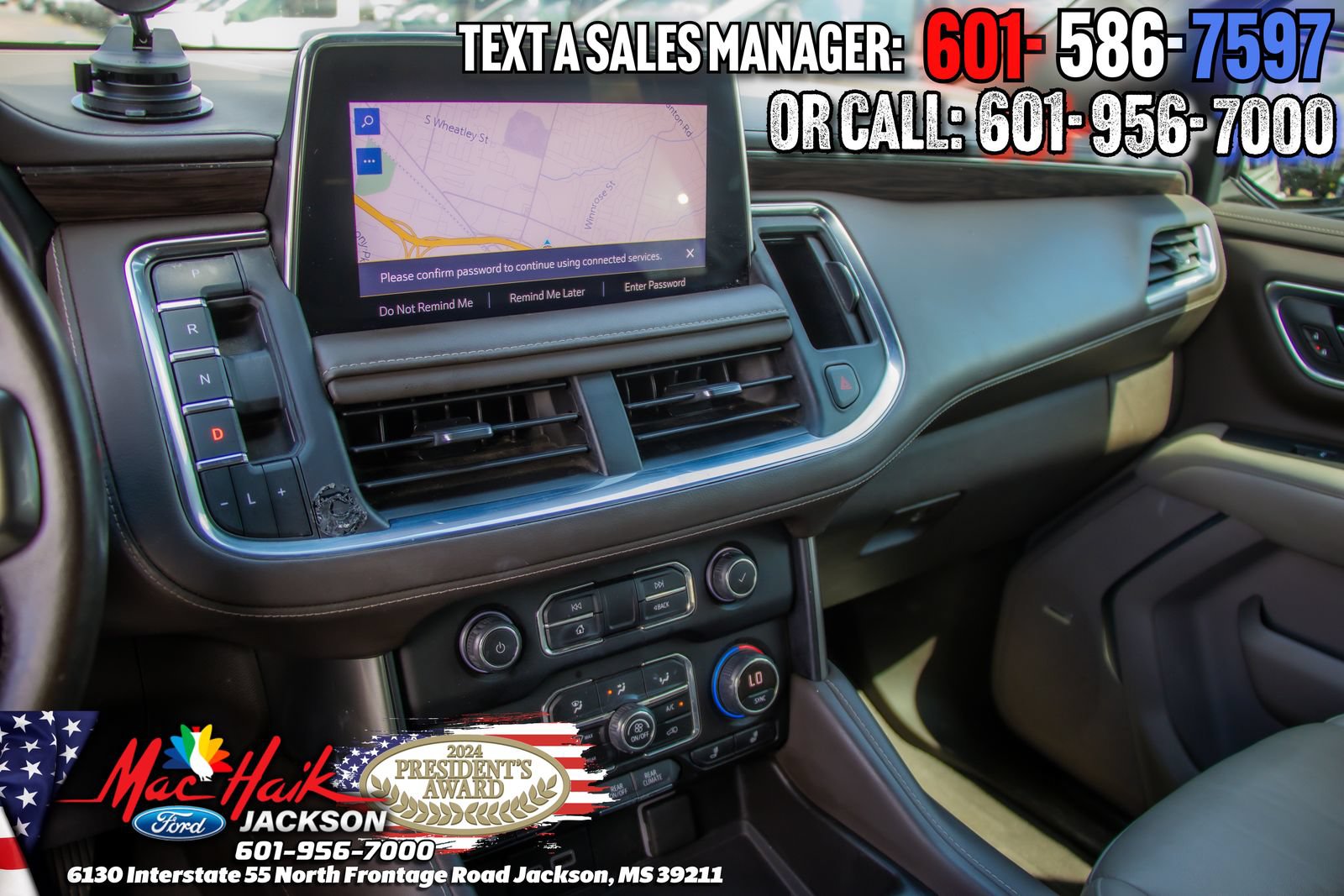 Used 2021 Chevrolet Tahoe Z71 w/ Luxury Package AWD/4WD image 13