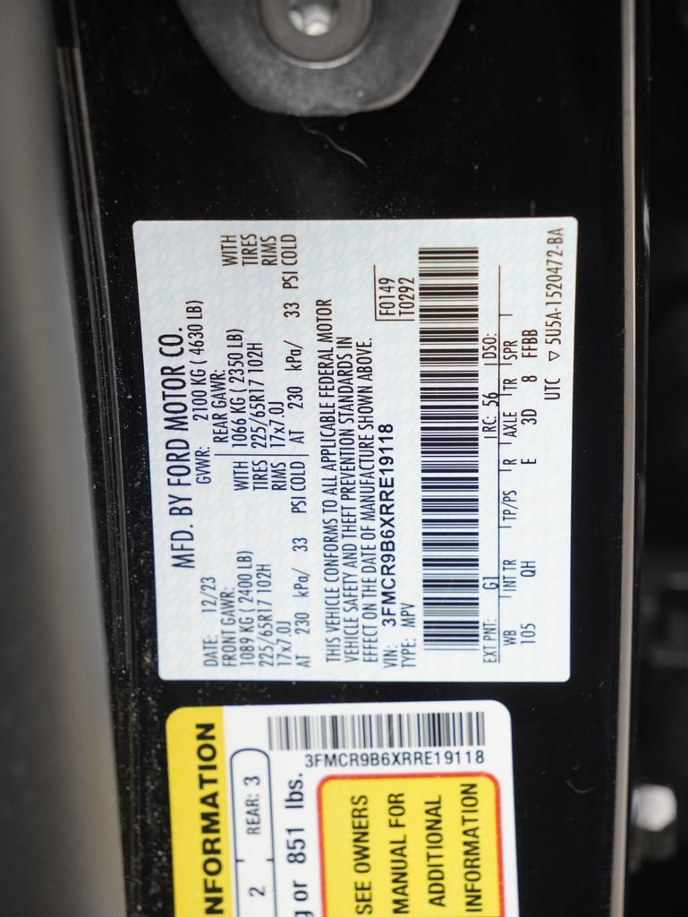 Used 2024 Ford Bronco Sport Big Bend AWD/4WD image 30