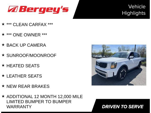 Used 2024 Kia Telluride S w/ S Sunroof Package FWD image 4