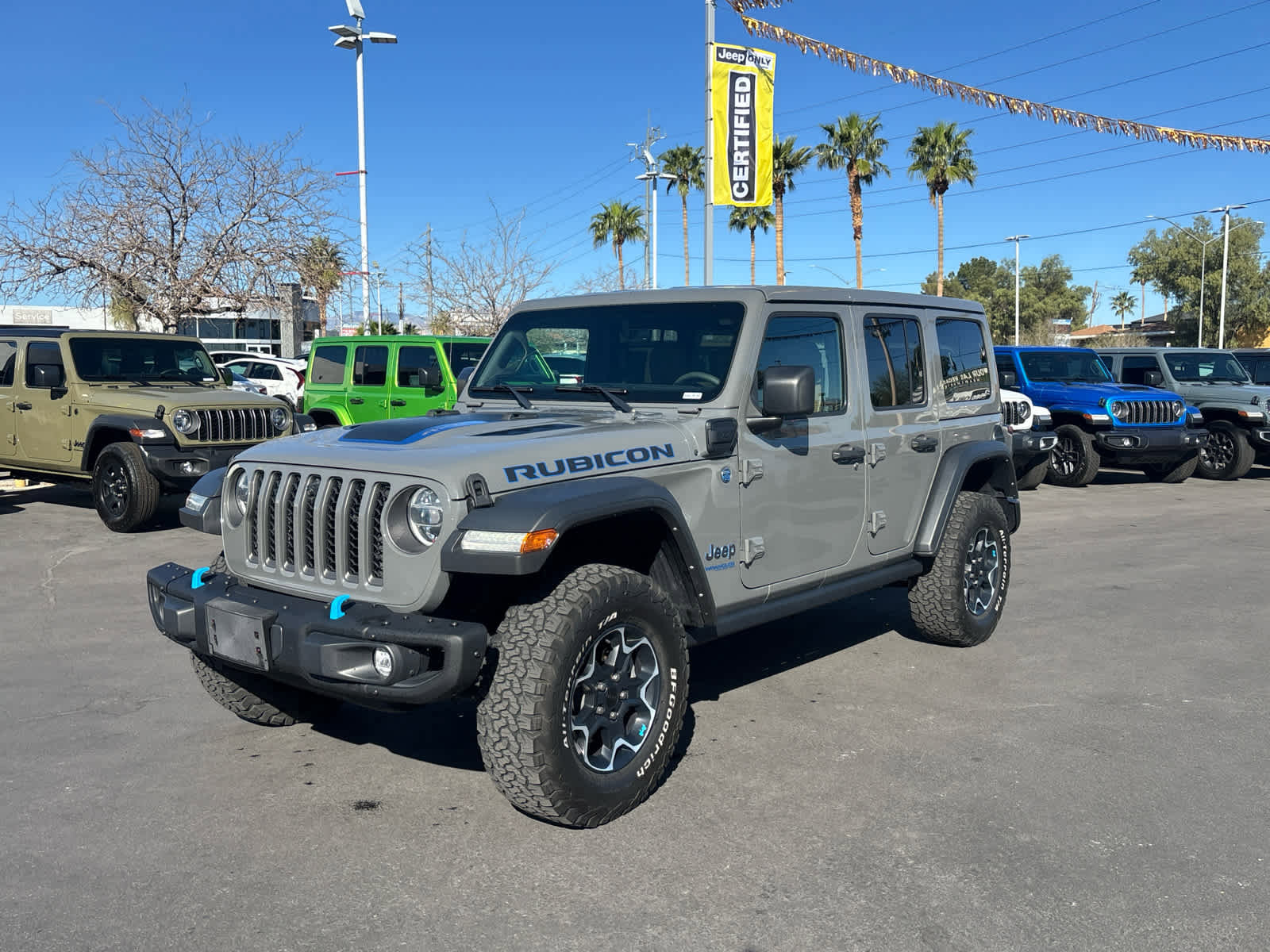 Used 2022 Jeep Wrangler Unlimited Rubicon w/ Steel Bumper Group image 2