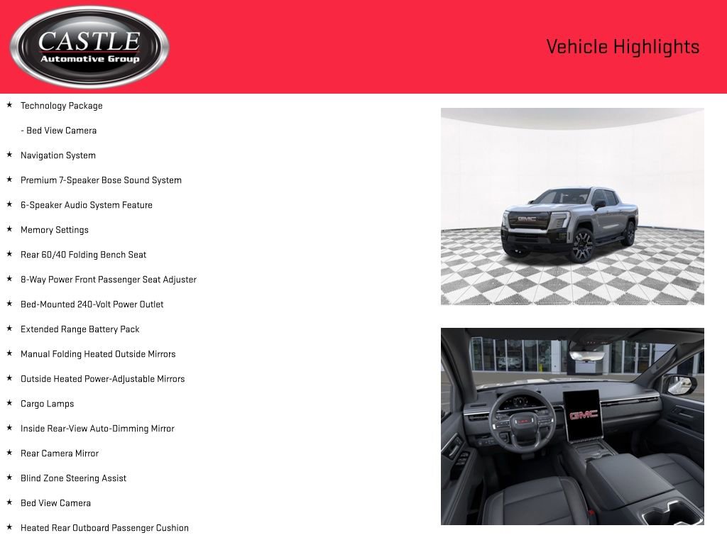 New 2026 GMC Sierra EV Elevation w/ Premium Package image 7