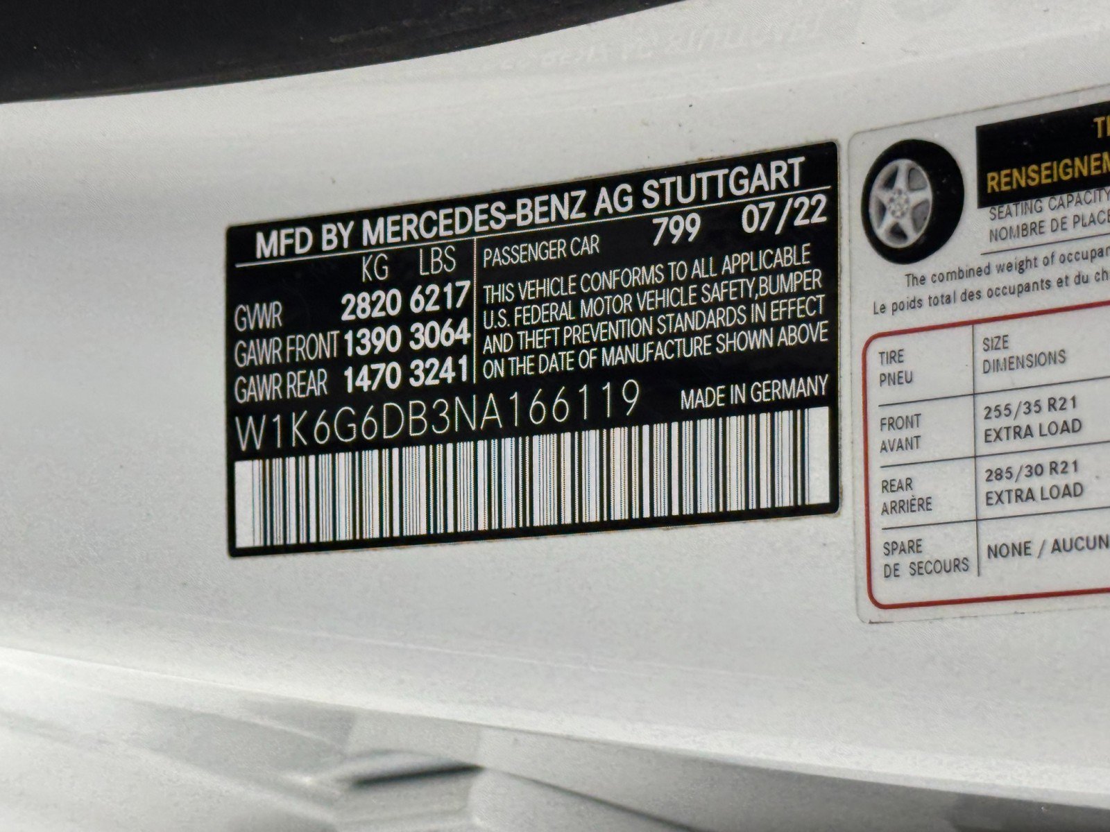 Used 2022 Mercedes-Benz S 500 4MATIC image 50