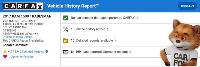 Used 2017 RAM 1500 ST w/ SXT Appearance Group image 5