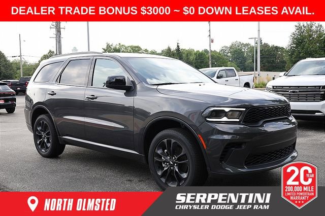 New 2025 Dodge Durango GT w/ Blacktop Package