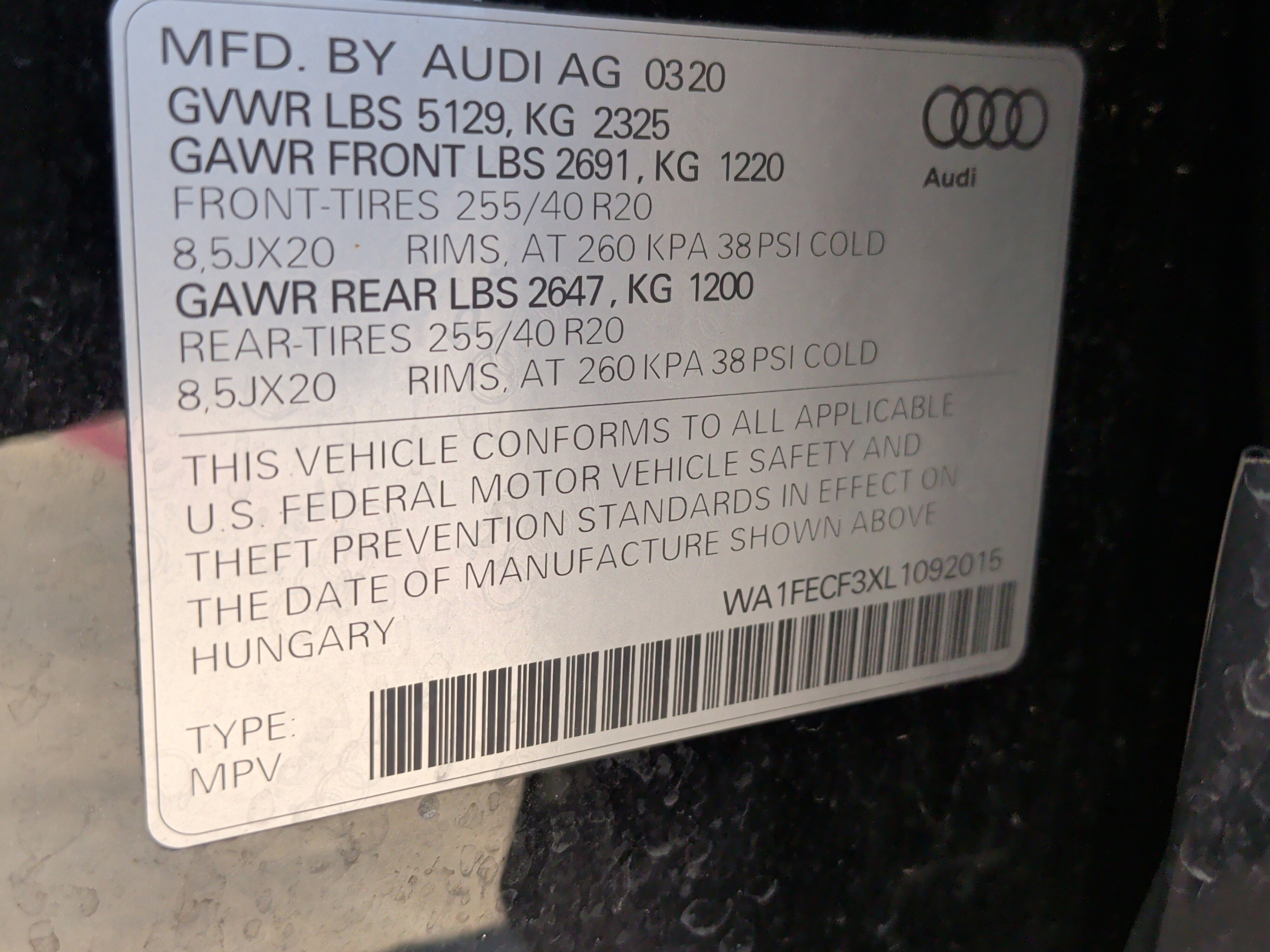 Used 2020 Audi Q3 2.0T Prestige w/ Prestige Package image 32